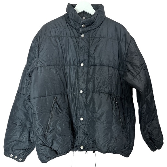 Moschino Cheap and Chic Vintage Black Puffer Jacket Large - Picture 2 of 12